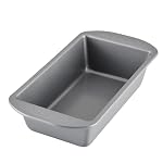 Farberware Bakeware Nonstick Loaf Pans for Baking, 9-Inch x 5-Inch, Gray