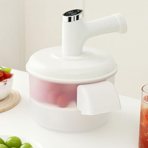 Automatic Grape Peeler Machine, Electric Garlic and Cherry Tomato Peeler, ABS Cordless Fruit Skin Remover for Small Produce, Easy Peeling Kitchen Tool (Blue) - Image 2