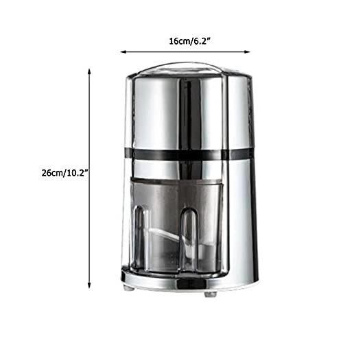 LTINN Handkurbel-Ice-Brecher, Cocktails, Ice-Creme, Smoothies, kalte SÄTZE, Verbraucher- und Handelsprodukte, Silbergrau… – Bild 8