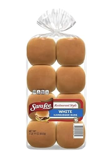 Generic Sara Lee Restaurant Style White Hamburger Buns Family Package 28 Oz. thumb #1