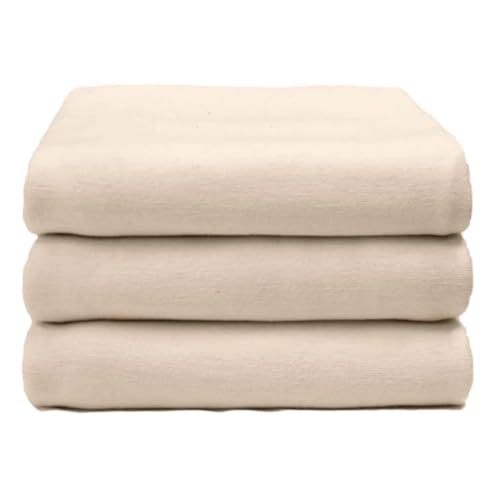CASE Pack | 70 x 90 Hospital Blanket - Comfortable Lightweight 80/20 Cotton/Poly Bath Blanket (12)