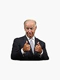 Joe Biden Thumbs Up Window Decal Vinyl Bumper Sticker 5'