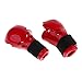 AMLESO Children Kid Karate Punching Boxing Gloves Gloves, Martial Arts, MMA, Red L