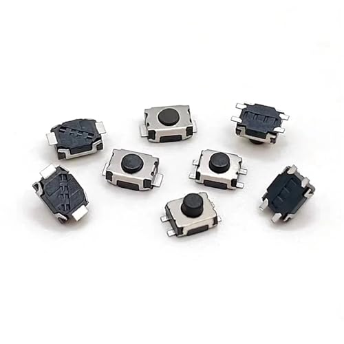 Interruptor pulsador táctil momentáneo 3x4x2 mm 2 pines de repuesto micro switch 3