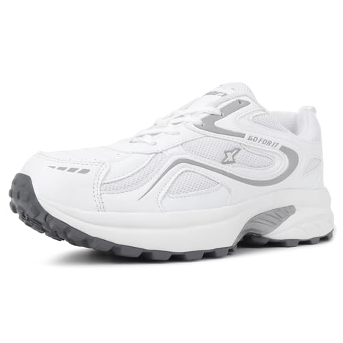 Sparx Mens SM 171 | Enhanced Durability & Soft Cushion | White Running Shoe - 9 UK (SM...