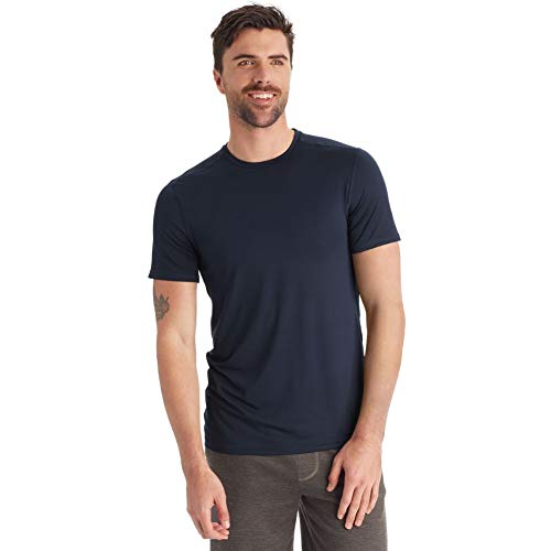 C9 Champion Men's Short Sleeve Tech Tee, Navy, L
