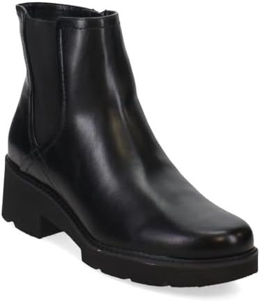 Naturalizer Womens Cade Lug Sole Ankle Boot Black 8.5 M | Image 3