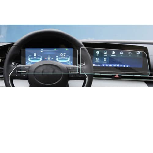 Écran tactile Hyundai Elantra 2021 protégé sans traces avec ce verre modèle 3