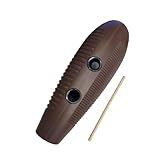 KiBcsLic Guiro Instrument, Fischförmiges Lehrmittel, Bandbegleitung mit Schaber