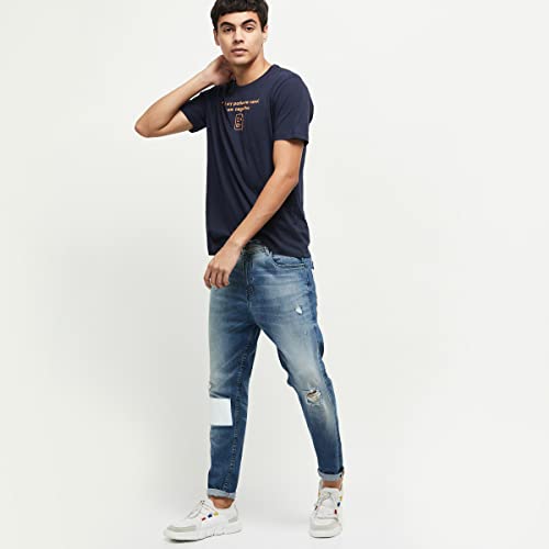 Image of Max Men Printed Slim Fit T-Shirt