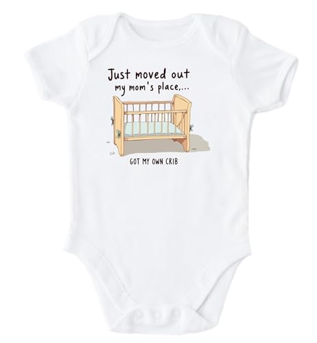 Just Moved Out Bodysuit Pregnancy Announcement 0-6 Months