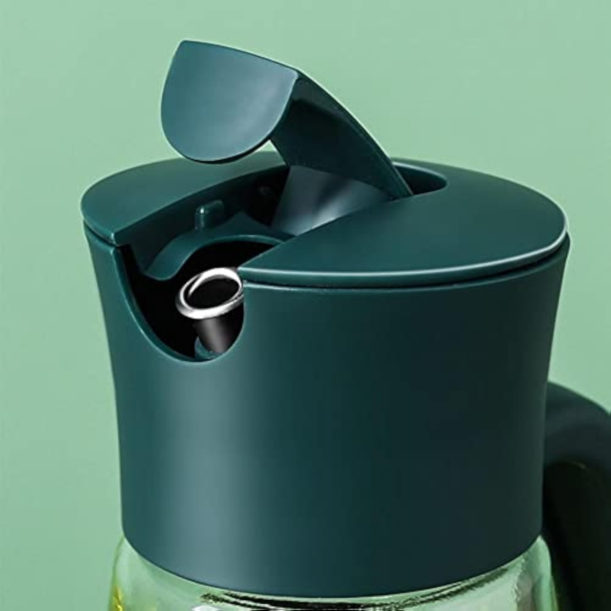 Leakproof Cooking Soy Sauce and Vinegar Storage Bottles, Black