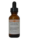 Vitamin C Skin Serum 10% (L-ascorbic Acid) with Pure Hyaluronic Acid Anti Aging Serum  (1.2 oz)