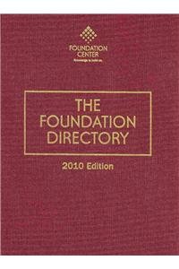 Hardcover The Foundation Directory 2010 Book