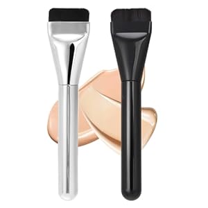 Qianyu 2 PCS Flat Foundation Brush ...