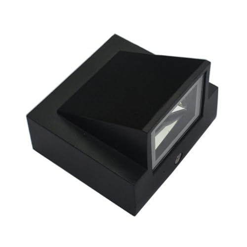 DIKACA Lámpara De Pared De Jardín Apliques Porche Aplique De Luz De Pared Luces Para El Pasillo Iluminación Del Patio Lámparas Black