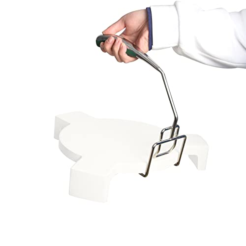 Mydracas Big Green Egg Zubehör Tellerheber BBQ Wärmeabweiser Werkzeuge Pizza Stone Plate Setter für mittelgroße, große große große grüne Eier Wärmeabweiser und Kamado Joe Cover