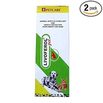 PETCARE Pet Care Livoferol Pet Supplement 200 ml - Pack of 2