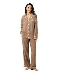 Long Sleeve Set, Brown