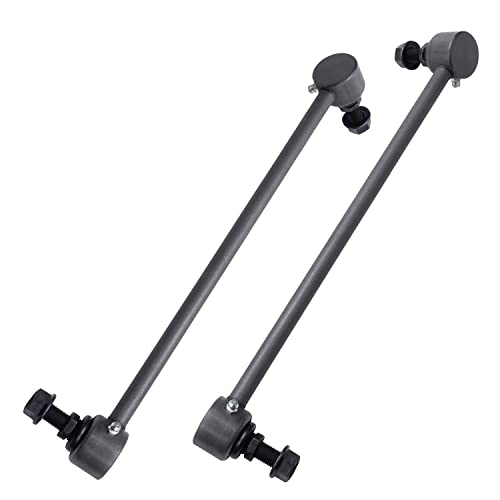 Image of Detroit Axle - 8pc Front End Kit for 2011 2012 2013 2014 Hyundai Sonata [GAS], 2 Lower Control Arms with Ball Joint 2 Sway Bar Links 4 Outer Inner Tie Rods Replacement