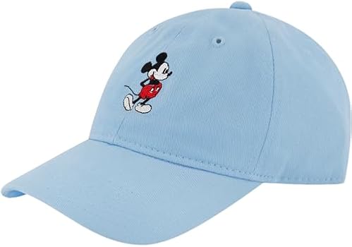 Concept One - Gorro de algodón Bordado de Mickey Mouse de Disney