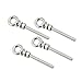 Produktbild Homyl 4 Stückr Augenbolzen M8 X 80mm Edelstahl-Ösenschraube Augenbolzen Mit Scheibe