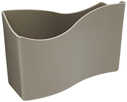 Porta Guardanapo Grande Cozy, 18 x 7 x 12 cm, Cinza, Coza