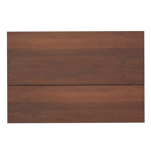 Image of SIMPLIHOME Hunter 36 inch Wide Solid Mango Wood Coffee Table in Brown