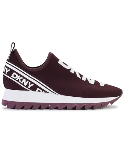 Image of DKNY Women's Abbi Knit Slip on Sneaker with Logo