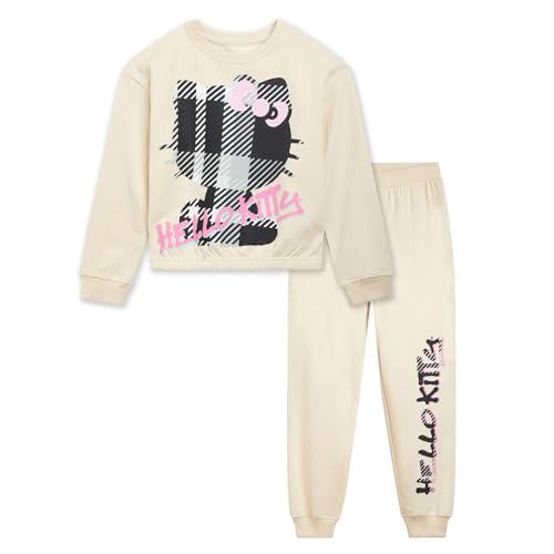 Pantalones deportivos y sudadera Hello Kitty para abrigar a niñas