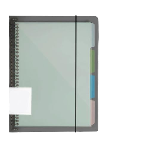 Cahier de notes rechargeable B5 avec feuilles mobiles pour fournitures scolaires