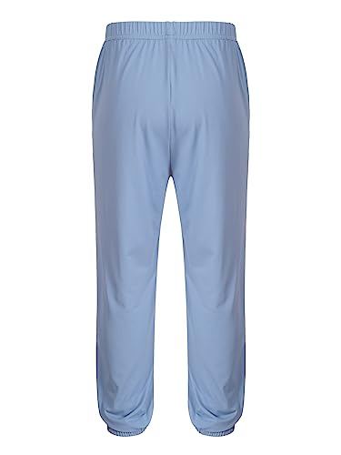 Hansber Kids Girls Boys Quick Dry Athletic Pants Loose Fit Jogger Pants Casual Elastic Waistband Trousers2