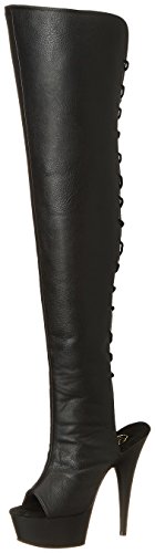 Pleaser Women's Delight-3019 Thigh-high Boots