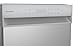 Sharp SDW4523MS 18-Inch Built-In Dishwasher, Stainless Steel, 47 dB, Third Rack, 8 Place Settings, 6 Wash Cycles