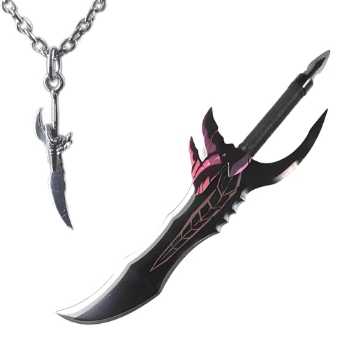 P1PSZSung-Jinwoo Prop Sung Jin-Woo Cosplay Weapon Necklace Accessories (02)