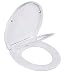 Produktbild Grünblatt High-End Duroplast WC Sitz für Familien mit Kinder, Absenkautomatik, Toilettendeckel Klobrille Toilettensitz abnehmbar zur Reinigung (O-Form)