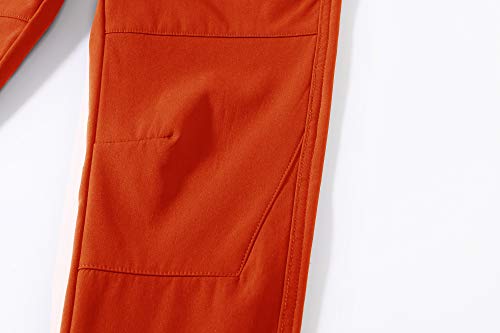 Camii Mia Calça de inverno para meninos grandes, à prova de vento, impermeável, para esqui, neve, ca