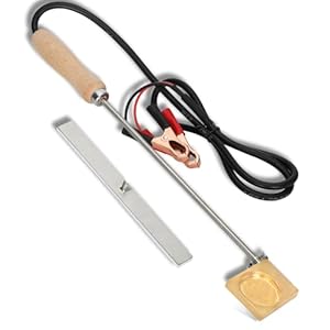 Oxalic Acid 12V Vaporizer for Beehive,Beehive Equipment,Portable Oxalic Acid Atomizing Equipment for Honey Bees with Varroa Mites