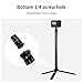 FEICHAO 1.5m/3m Extension Selfie Stick Monopod Cameras Tripod Quick Release Mount for Sports Camera (1.5m 2-Slot Magnetic Base for Osmo 360)