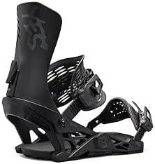 YES – Drive Snowboard Bindings | Stiff Carbon Highback | Freeride Big Mountain All-Mountain Precision - Size L - Color Black