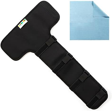 Sousaphone Shoulder Pad - Anti Fatigue Padding - Premium Neoprene Upgrade - Pain Relief when Marching - Durable Heavy Duty- Complete with All Purpose Cleaning/Polishing Cloth