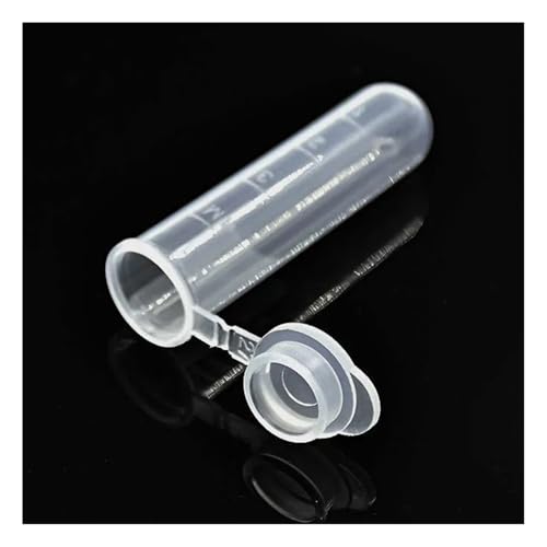 Microtubes à centrifuger 5 ml tube de laboratoire fond rond transparent x300