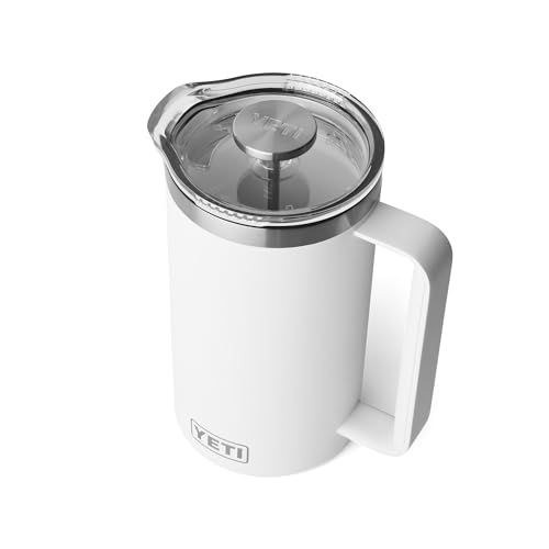 YETI Rambler 34 oz. French Press Coffee Maker, White by YETI - Used condition - CA$91.67