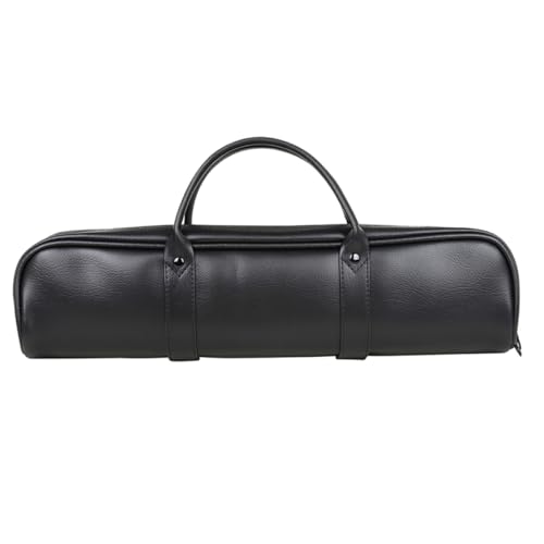 GOOHOCHY Flute Storage Container Easy Open and Portable Flute Bag for Musicians