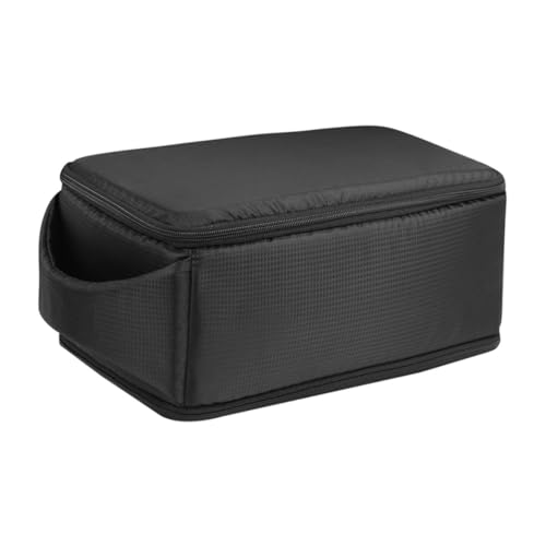 Bolsa para cámara digital negra de poliéster CRAFTHROU con cierre seguro