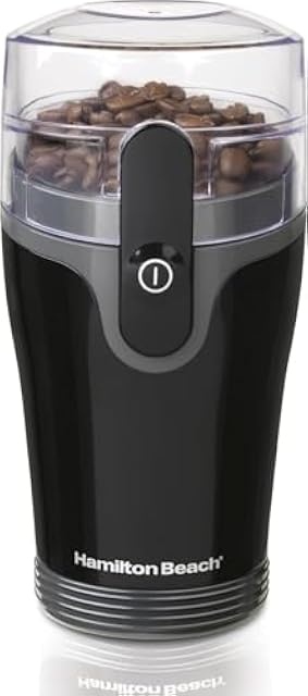 Hamilton Beach Fresh Grind Electric Coffee Grinder For Up To 12 Cups