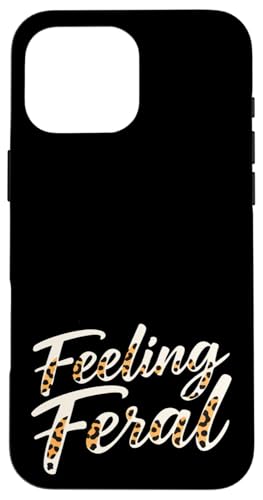 Feeling Feral Women Leopard Print �X�}�z�P�[�X iPhone 16 Pro Max �p