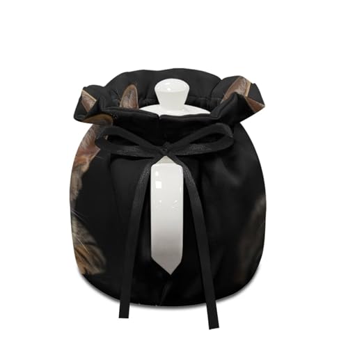 Image of Xoenoiee Cute Cat Black Pattern Tea Cozy Teapot Cover Thermal Insulation Tea Pot Cosy Teapot Cover Home Kitchen Table Tea Pot Cover Teapot Cozy Warmer