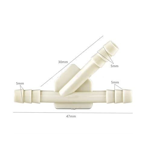 100 Pcs Mixed Auto Car Windshield Washer Hose Connectors Tube Pipe Fitting Adapter, 2/3 Way I Y Type Windshield Hose Connector Suitable for Most Car Windshield Washer Tubing by OEMONEG - Image 5