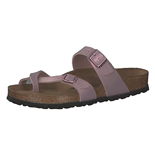 Image of Birkenstock Mayari Birko-Flor Women's Flip Flops, Graceful Lavender Blush, 4 UK